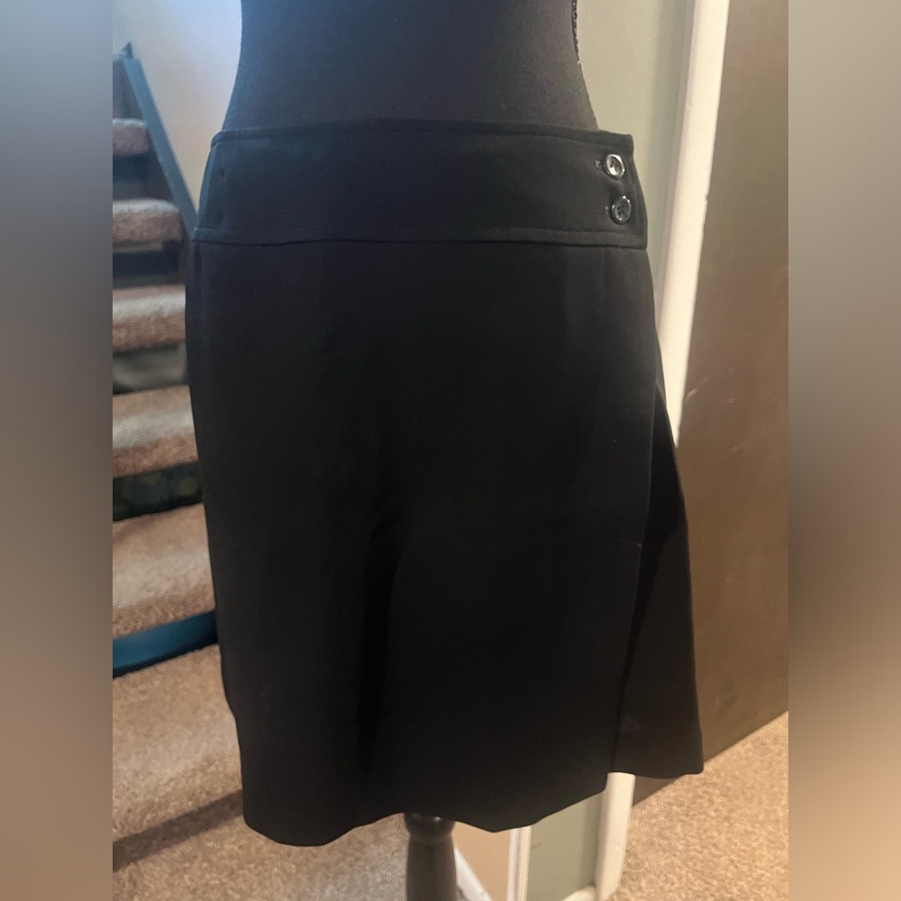 JONES NEW YORK Woman’s Wrap Skirt Black sz 10